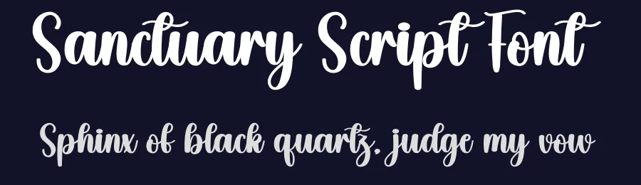 Sanctuary Script Font by creativeletter — Script Handwritten Font — thumbnail 2