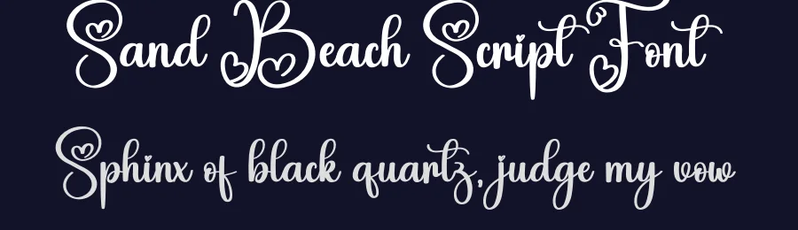 Sand Beach Script Font by andikastudio — Script Handwritten Font — thumbnail 2