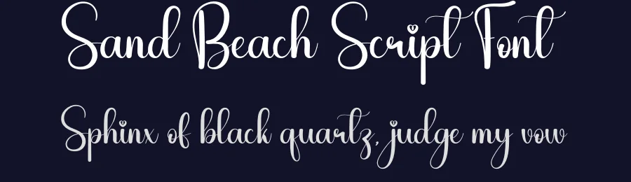 Sand Beach Script Font by andikastudio — Script Handwritten Font — thumbnail 2