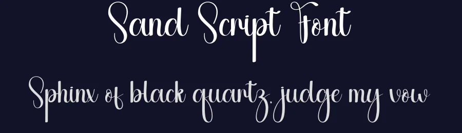 Sand Script Font by andikastudio — Script Handwritten Font — thumbnail 2