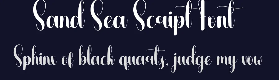 Sand Sea Script Font by andikastudio — Script Handwritten Font — thumbnail 2