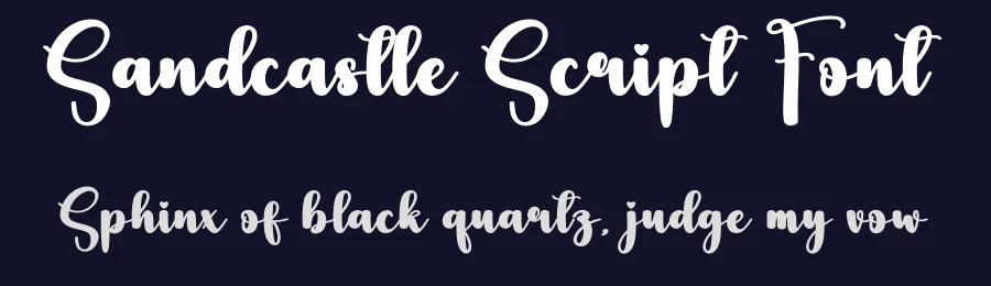 Sandcastle Script Font by andikastudio — Script Handwritten Font — thumbnail 2