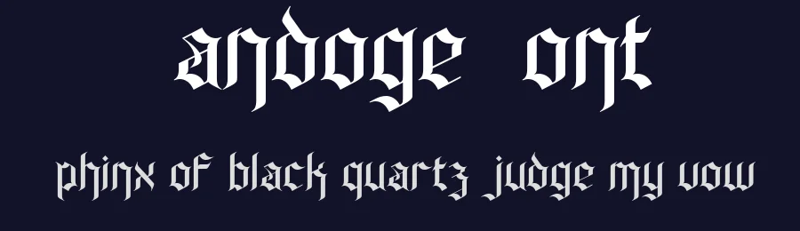 Sandoge Font by pentagonistudio — Decorative Font — thumbnail 2
