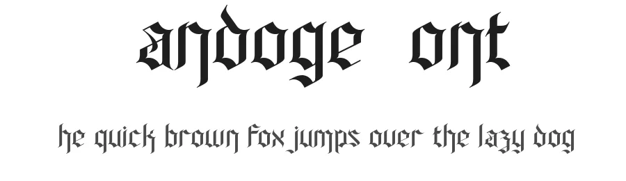 Sandoge Font by pentagonistudio — Decorative Font