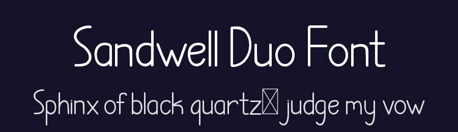Sandwell Duo Font by edricstudio — Script Handwritten Font — thumbnail 2