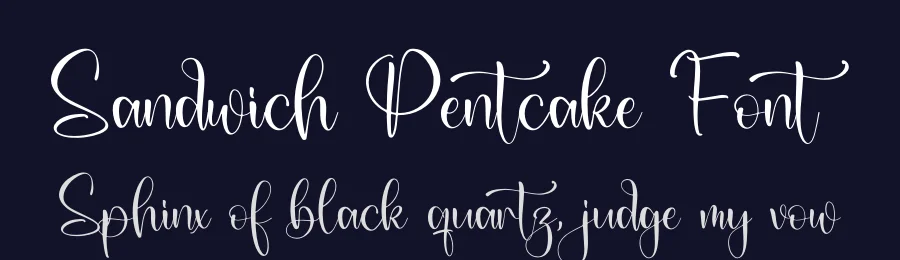 Sandwich Pentcake Font by letterfabric — Script Handwritten Font — thumbnail 2