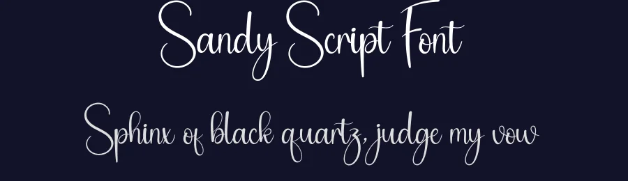Sandy Script Font by andikastudio — Script Handwritten Font — thumbnail 2
