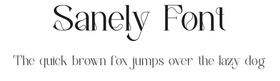 Sanely Font by ErmediaStudio — Serif Font