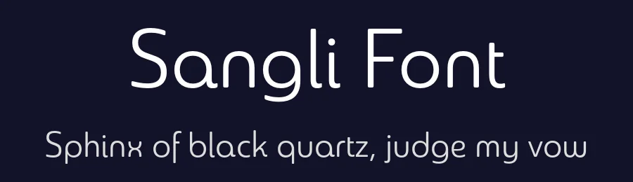 Sangli Font by insigne — Sans Serif Font — thumbnail 2