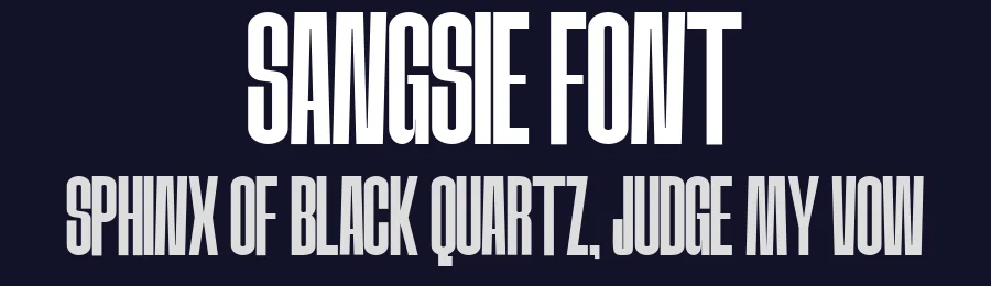 Sangsie Font by Canden Meutuah — Sans Serif Font — thumbnail 2