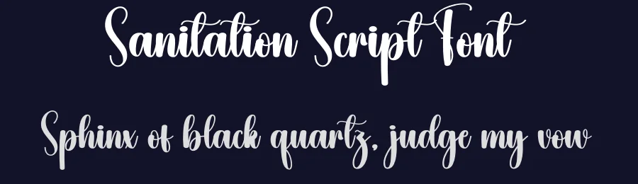 Sanitation Script Font by creativeletter — Script Handwritten Font — thumbnail 2