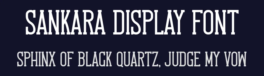Sankara Display Font by Almairatype — Slab Serif Font — thumbnail 2