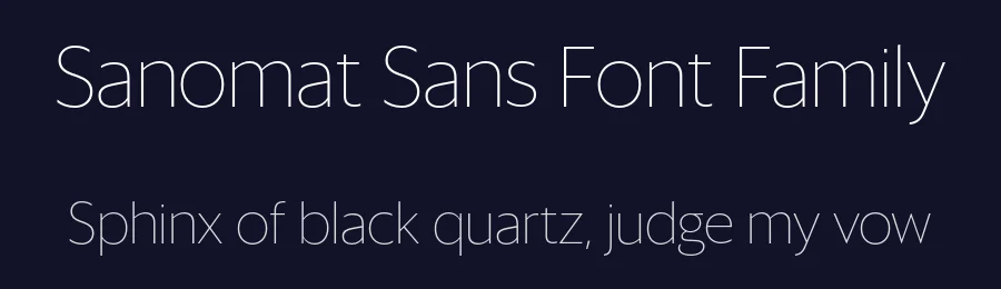Sanomat Sans Font Family by Miguel Reyes — Sans Serif Font — thumbnail 2