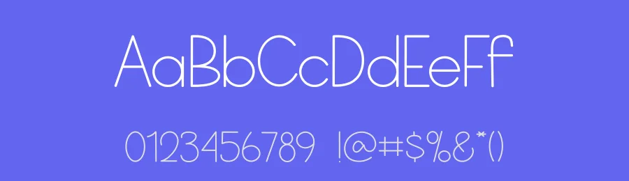 Sans Sample – Display Sans Serif Font by freshtypeink — Display Font — thumbnail 3