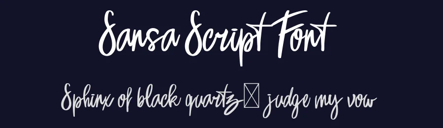 Sansa Script Font by typotopia — Script Handwritten Font — thumbnail 2