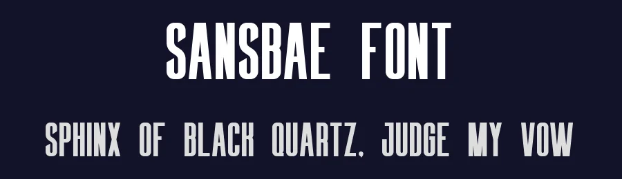 Sansbae Font by ErmediaStudio — Decorative Font — thumbnail 2