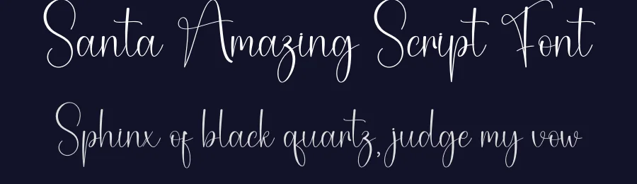 Santa Amazing Script Font by andikastudio — Script Handwritten Font — thumbnail 2