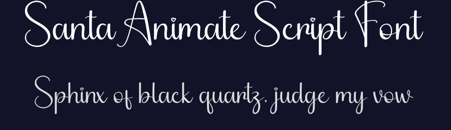 Santa Animate Script Font by andikastudio — Script Handwritten Font — thumbnail 2