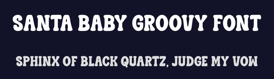 Santa Baby Groovy Font by Siapgraph — Display Font — thumbnail 2