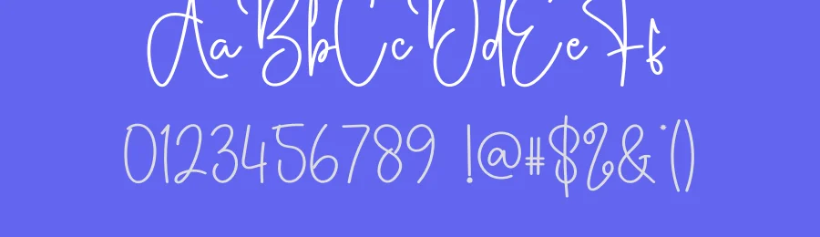 Santa Background Script Font by creativeletter — Script Handwritten Font — thumbnail 3