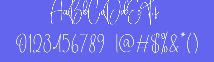 Santa Birthday – Simple Handwritten Font Font by creativeletter — Script Handwritten Font — thumbnail 3