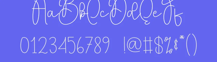 Santa Birthday – Simple Handwritten Font by creativeletter — Script Handwritten Font — thumbnail 3