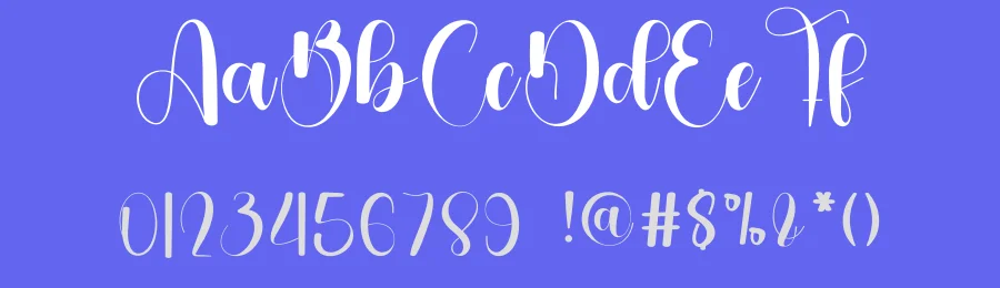 Santa Briliant – Elegant Handwritten Font by freshtypeink — Script Handwritten Font — thumbnail 3