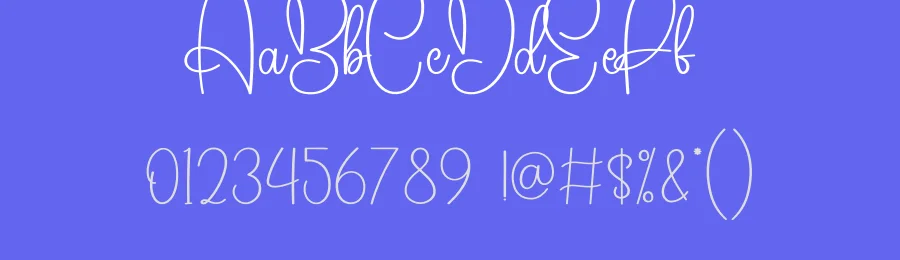 Santa Butterfly Script Font by creativeletter — Script Handwritten Font — thumbnail 3