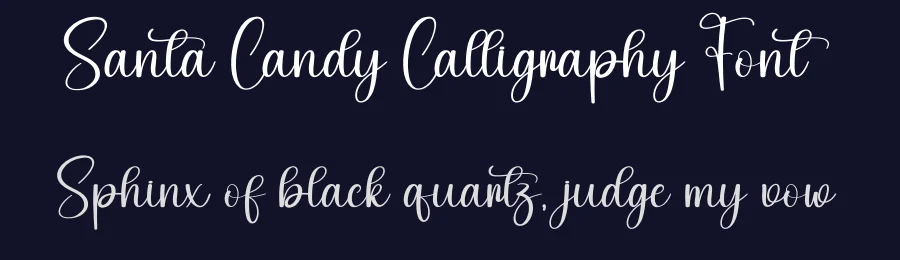 Santa Candy Calligraphy Font by andikastudio — Script Handwritten Font — thumbnail 2