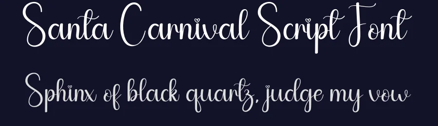 Santa Carnival Script Font by andikastudio — Script Handwritten Font — thumbnail 2