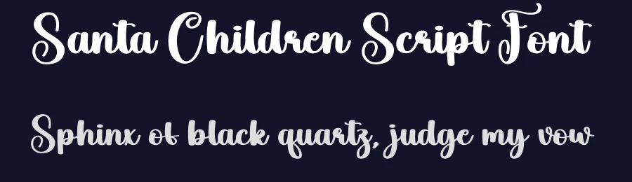 Santa Children Script Font by andikastudio — Script Handwritten Font — thumbnail 2