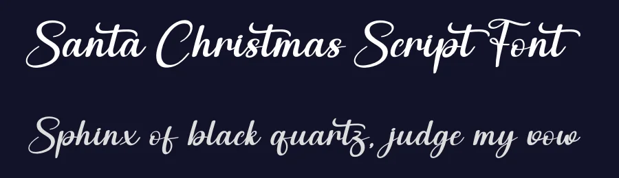 Santa Christmas Script Font by andikastudio — Script Handwritten Font — thumbnail 2