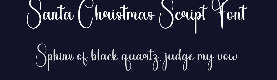 Santa Christmas Script Font by andikastudio — Script Handwritten Font — thumbnail 2