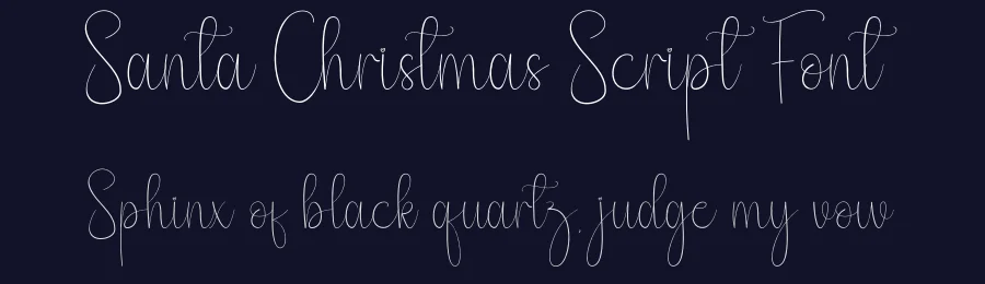 Santa Christmas Script Font by andikastudio — Script Handwritten Font — thumbnail 2