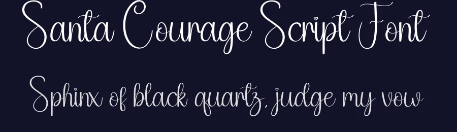 Santa Courage Script Font by andikastudio — Script Handwritten Font — thumbnail 2