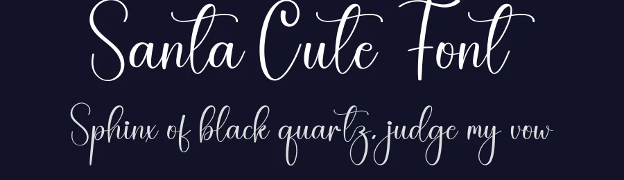 Santa Cute Font by creativeletter — Script Handwritten Font — thumbnail 2