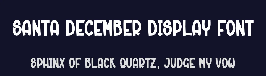 Santa December Display Font by andikastudio — Script Handwritten Font — thumbnail 2