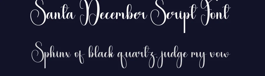 Santa December Script Font by andikastudio — Script Handwritten Font — thumbnail 2