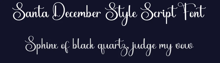 Santa December Style Script Font by inermediaSTUDIO — Script Handwritten Font — thumbnail 2