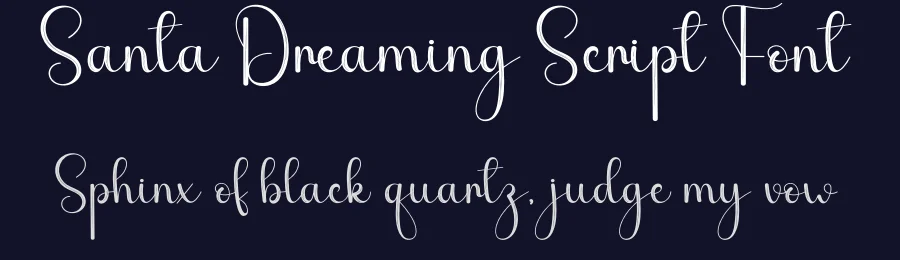 Santa Dreaming Script Font by andikastudio — Script Handwritten Font — thumbnail 2