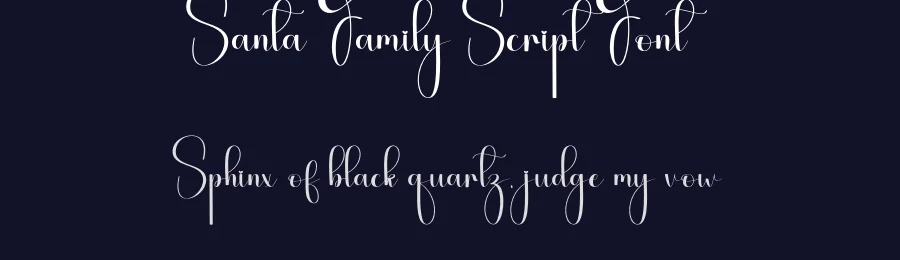 Santa Family Script Font by andikastudio — Script Handwritten Font — thumbnail 2
