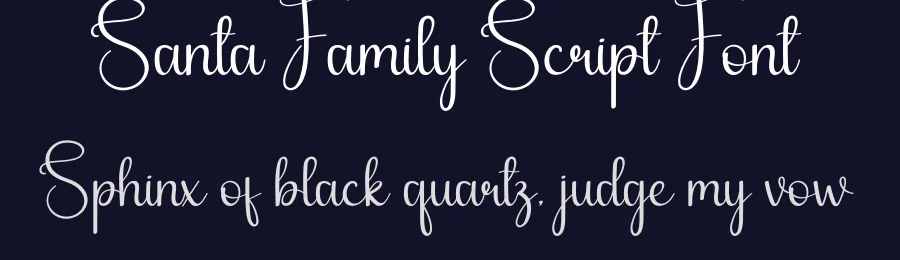 Santa Family Script Font by andikastudio — Script Handwritten Font — thumbnail 2