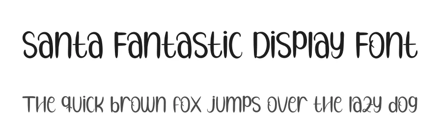Santa Fantastic Display Font by andikastudio — Script Handwritten Font