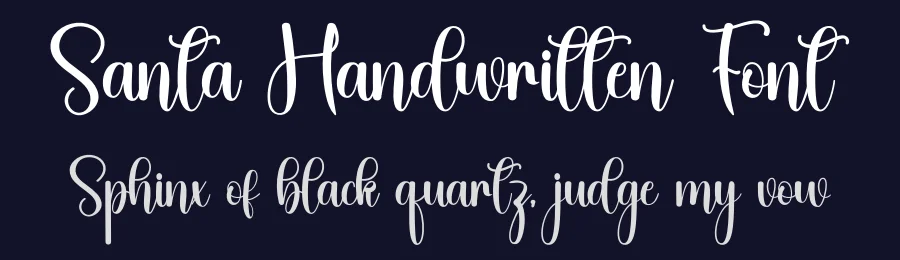 Santa Handwritten Font by inermediaSTUDIO — Script Handwritten Font — thumbnail 2
