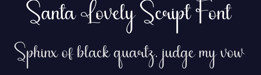 Santa Lovely Script Font by andikastudio — Script Handwritten Font — thumbnail 2