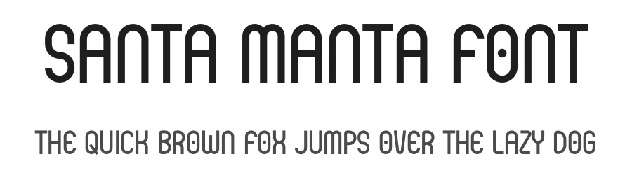 Santa Manta Font by Pian45 — Display Font