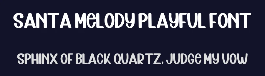 Santa Melody Playful Font by inermediaSTUDIO — Display Font — thumbnail 2