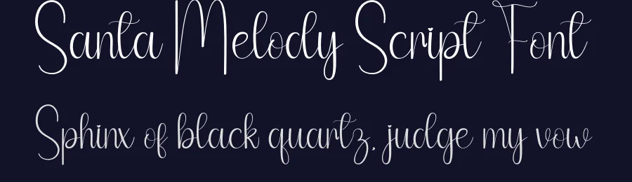Santa Melody Script Font by andikastudio — Script Handwritten Font — thumbnail 2