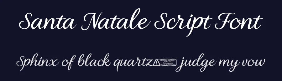 Santa Natale Script Font by Kong Font — Script Handwritten Font — thumbnail 2