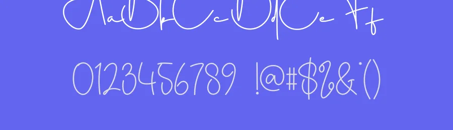 Santa Picture – Clean Handwritten Font by creativeletter — Script Handwritten Font — thumbnail 3